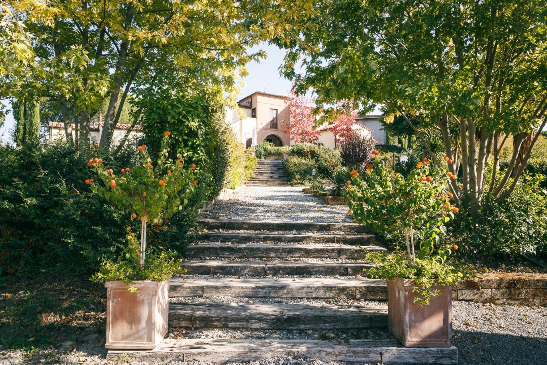 L'Orto Di Panza Panzió Abbadia di Montepulciano Kültér fotó
